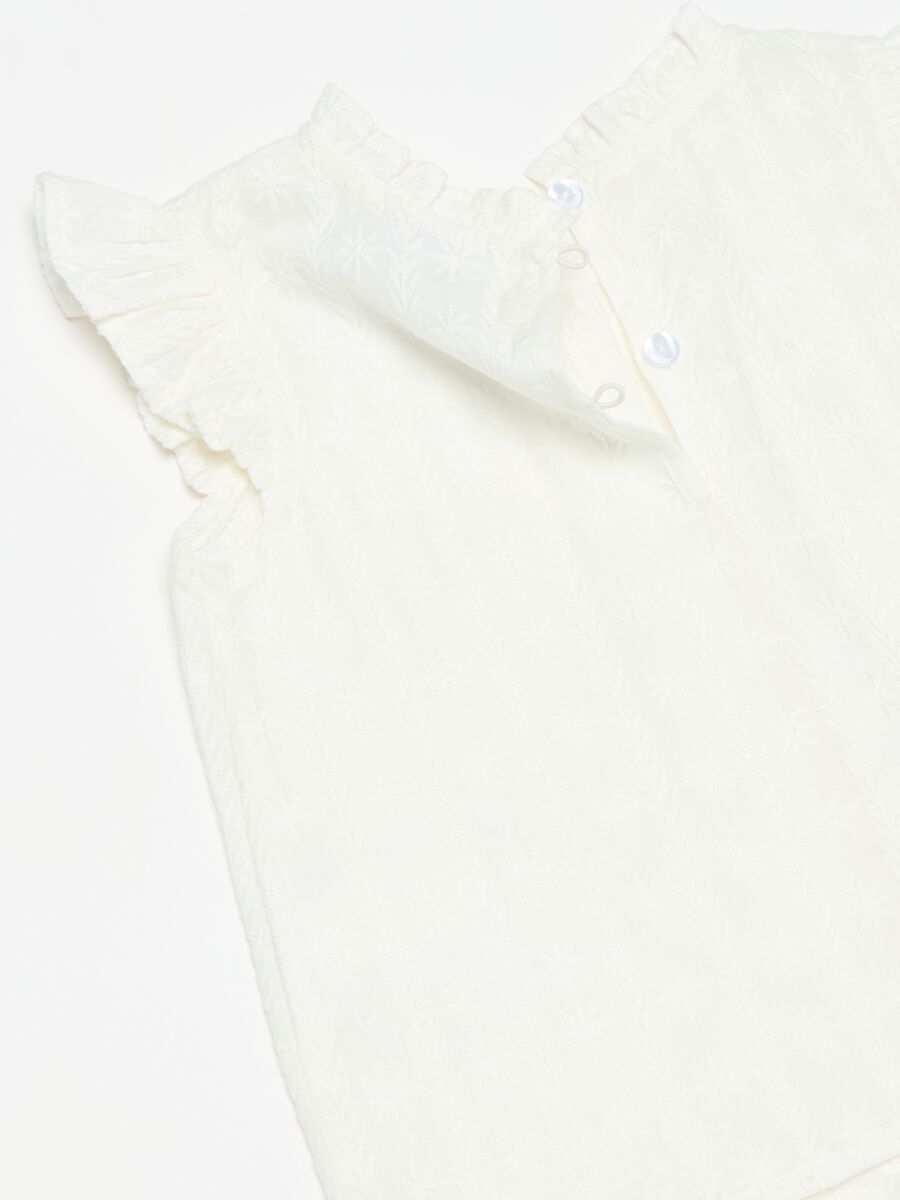 Cotton T-shirt and Lyocell shorts set_2