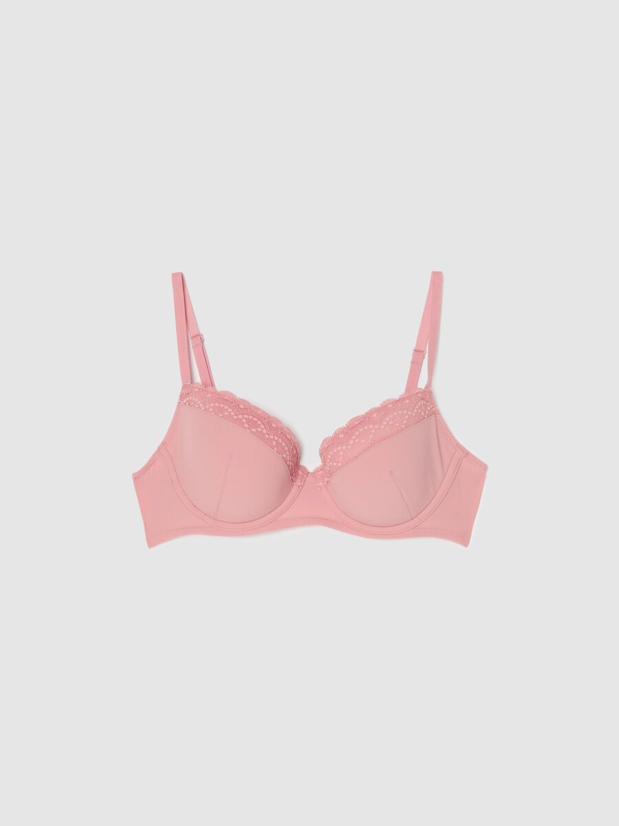 Padded lace bra_4