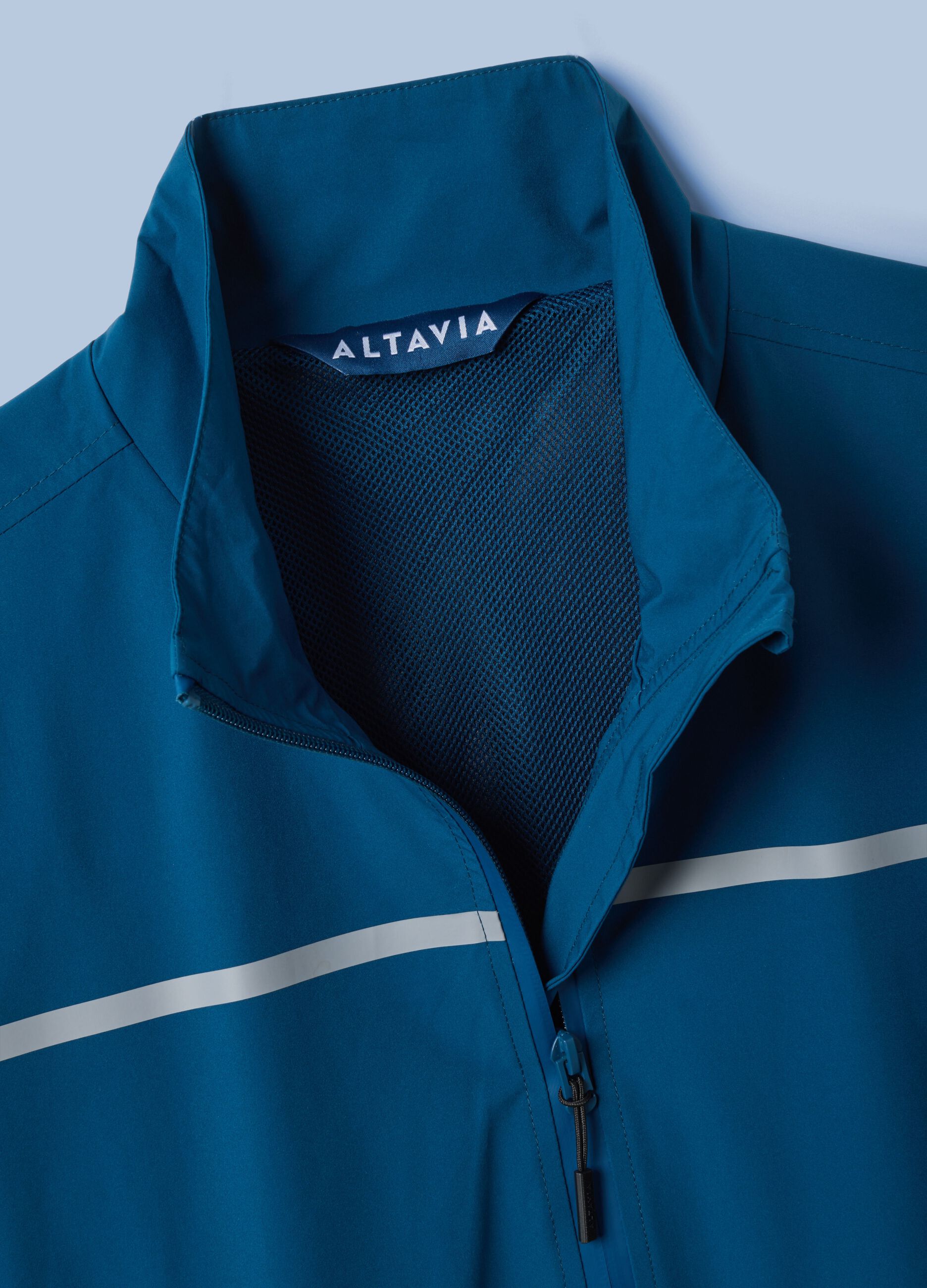 Giubbotto antivento ALTAVIA SAILING blu con zip