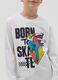 T-shirt with long sleeves and "Born to Skate” print_2
