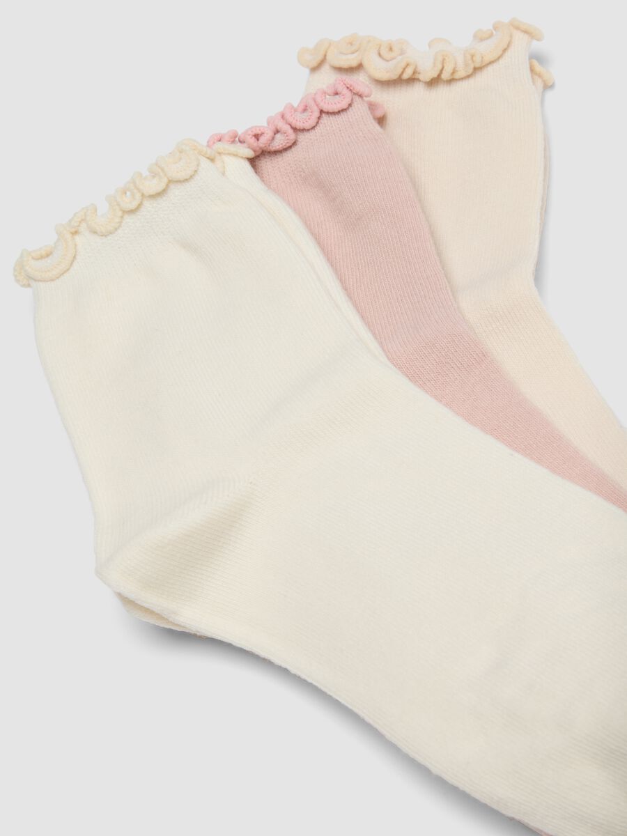 Five-pack of multicolour organic cotton-blend socks_1