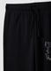 Black pure cotton joggers_5