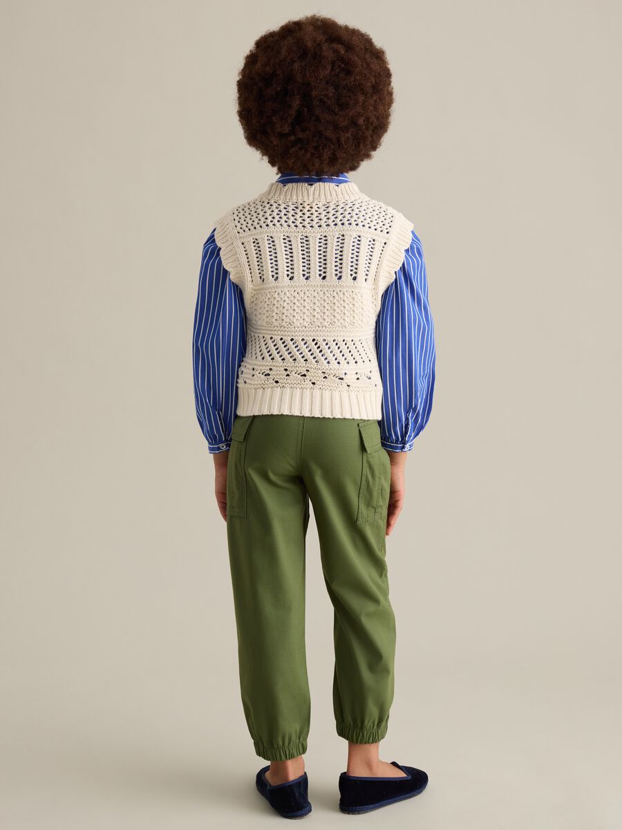 Cargo trousers in cotton and Lyocell_3