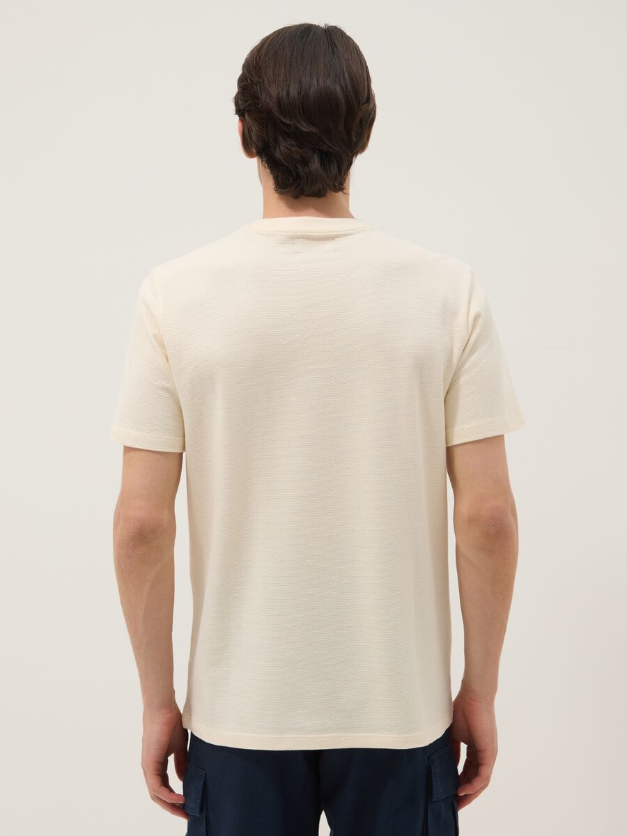 White short-sleeve pure cotton T-shirt_3