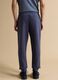 Jogger blu regular fit in tessuto elasticizzato Easy dry_2