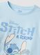 Light blue organic cotton pyjamas with Lilo & Stitch print_2
