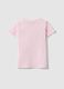 Girls' Pink Pure Cotton T-shirt with Butterflies, Regular Fit_1