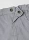Grey baby trousers in pure corduroy cotton with regular fit_2