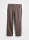 Pantaloni slim fit in misto lino e cotone_4
