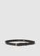 Brown genuine leather belt_0