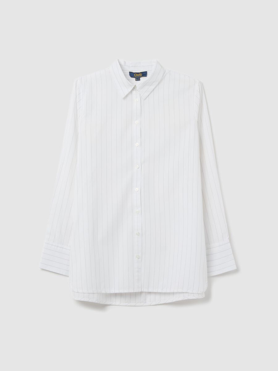 Striped cotton shirt_4