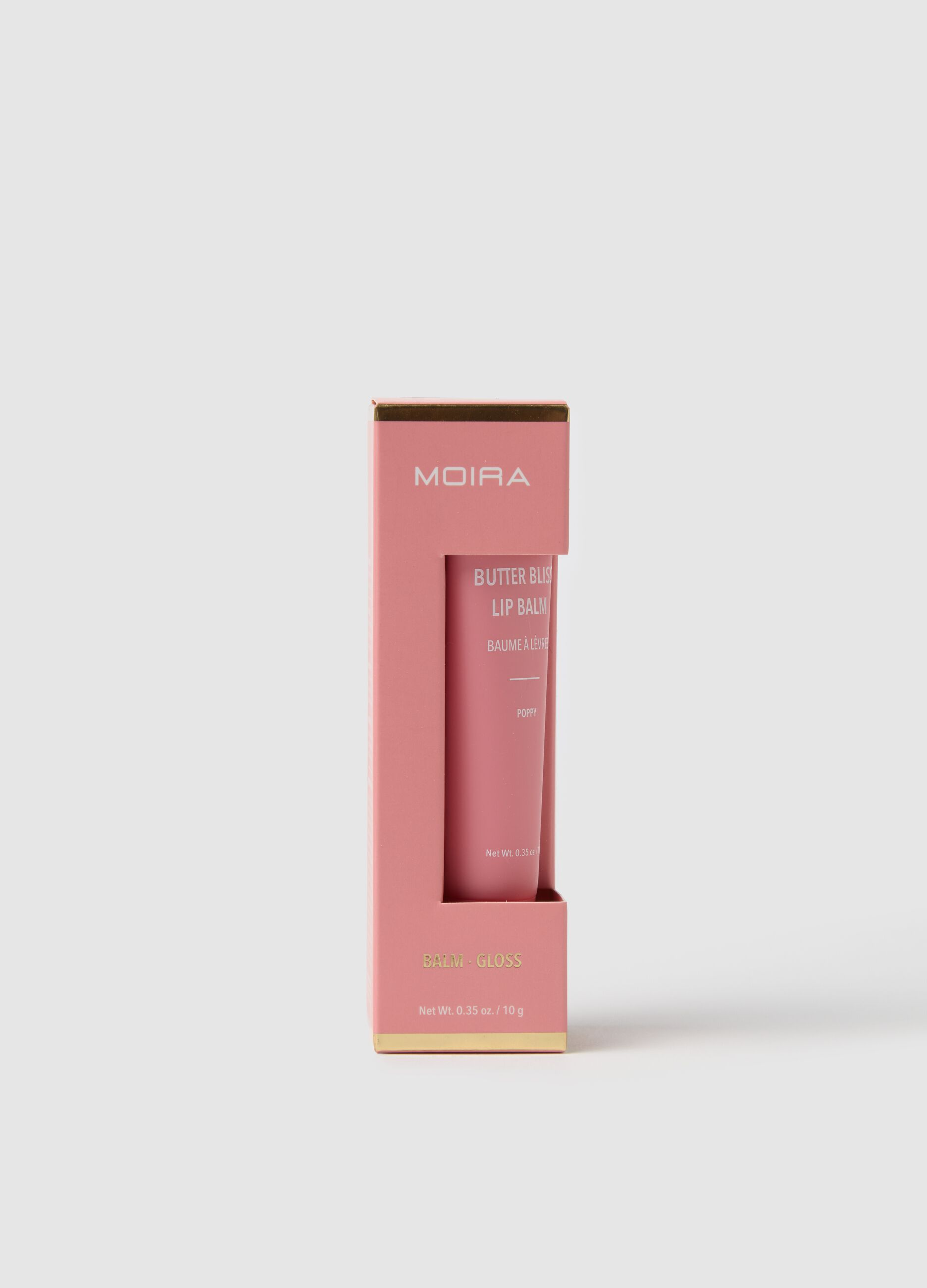MOIRA BUTTER BLISS LIP BALM 002 POPPY BALSAMO LABBRA COLORATO - make-up coreano