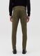 Solid colour stretch cotton chino trousers_3