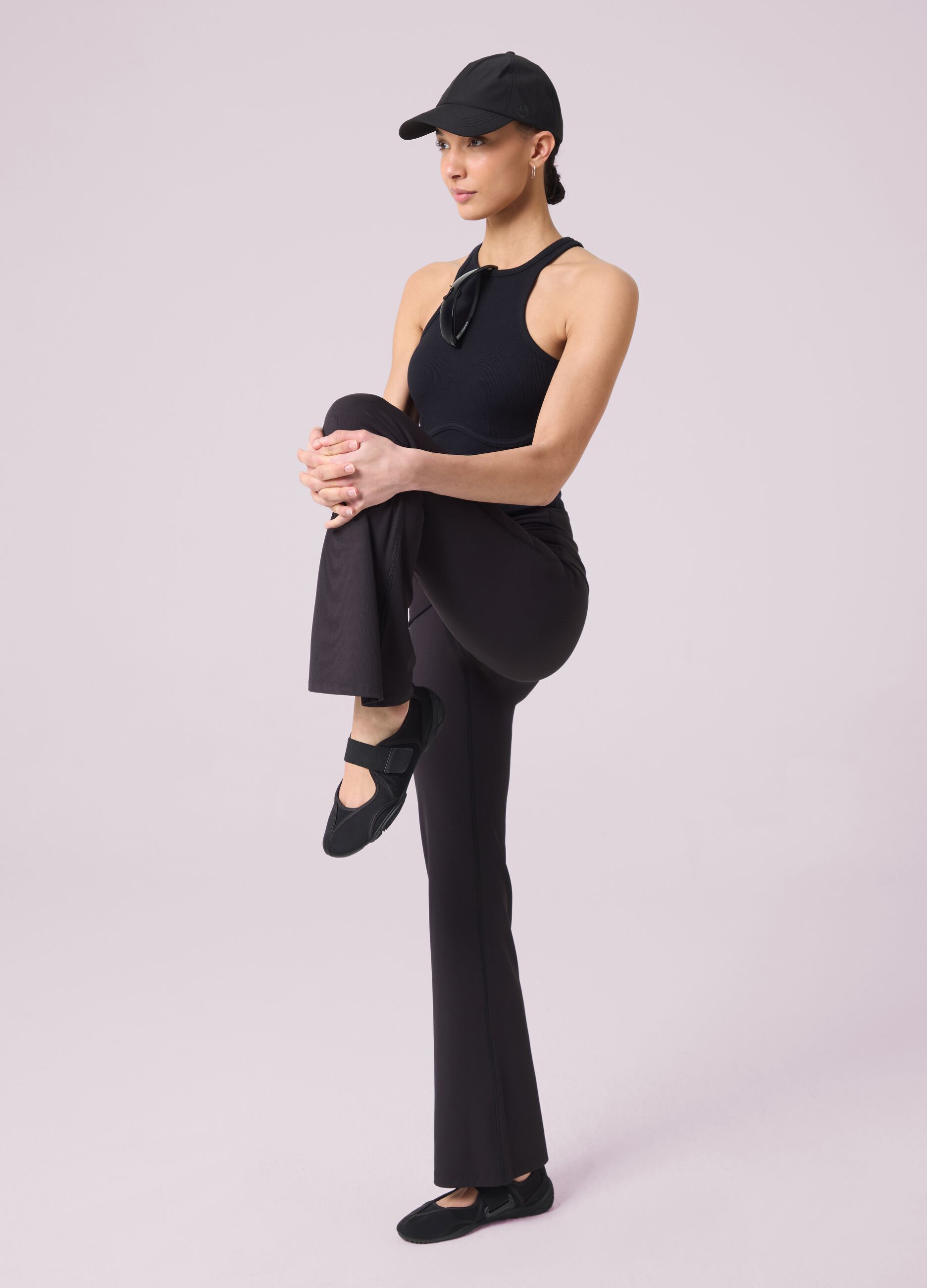 Tank top in cotone elasticizzato a costine ALTAVIA STUDIO