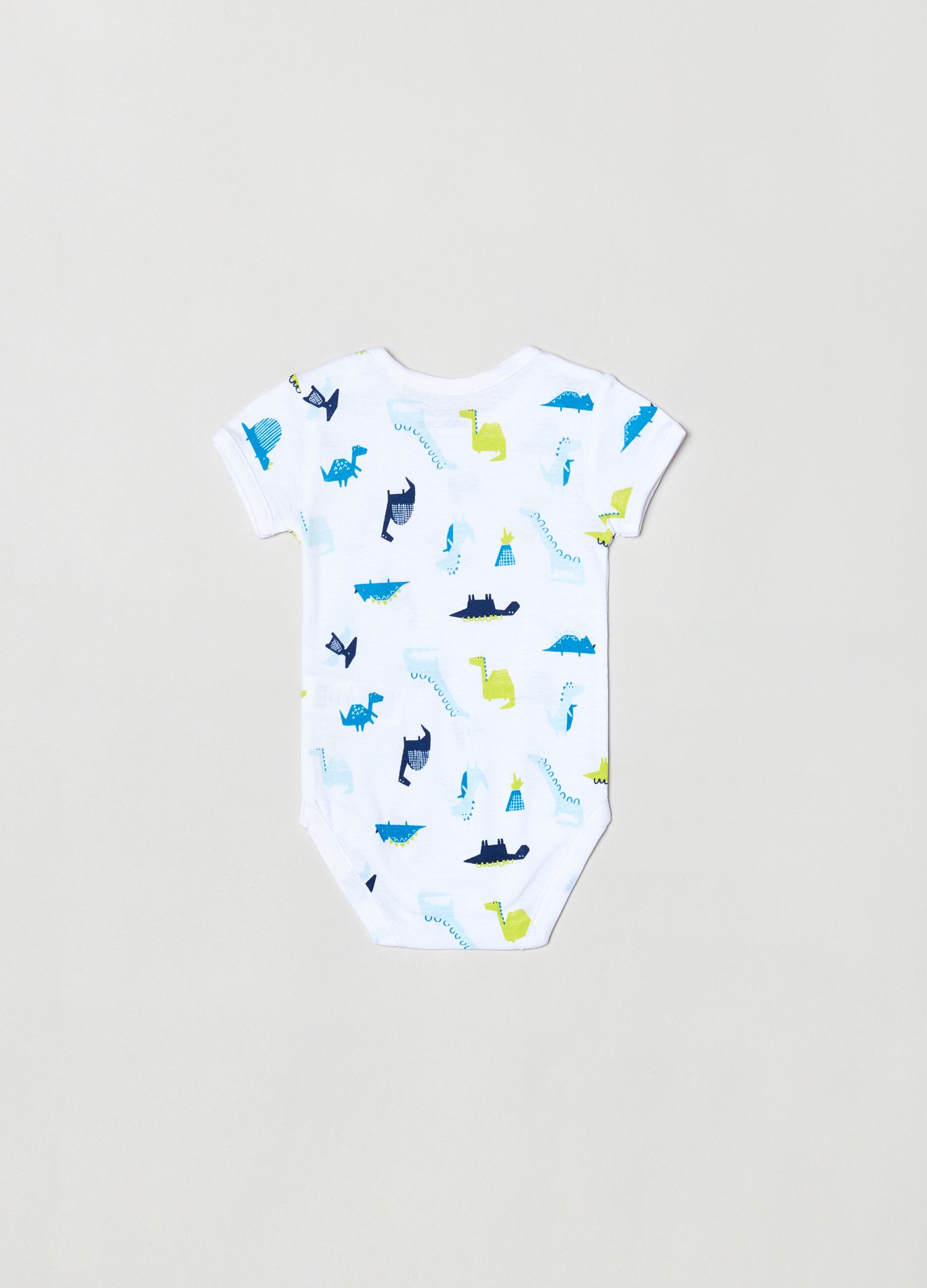 Bipack body in cotone con stampa _1