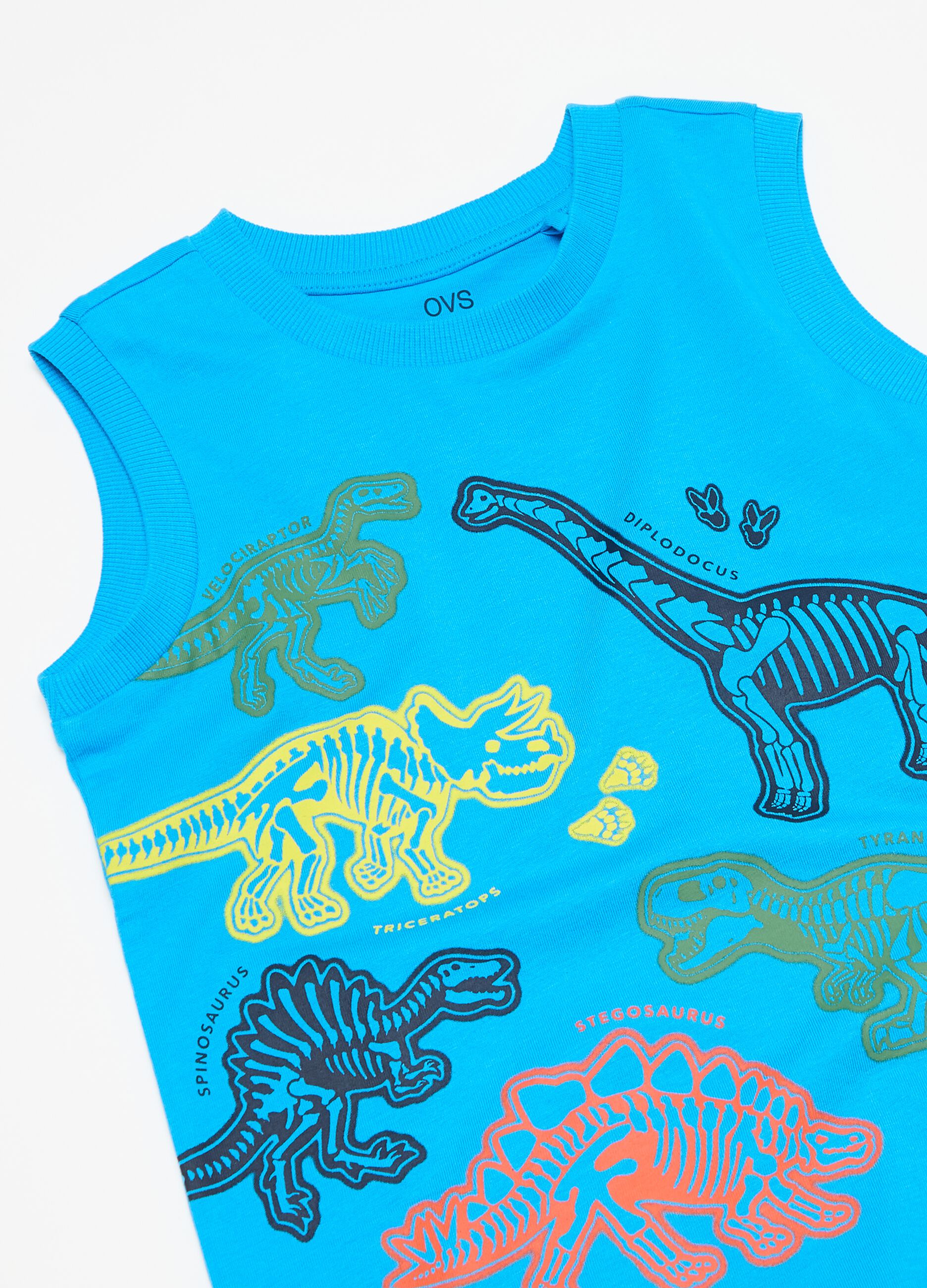 Jogging set in cotone con stampa