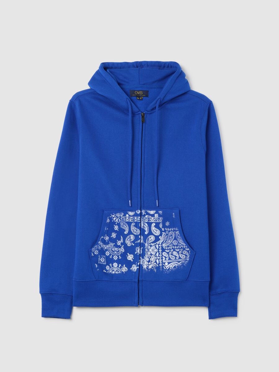 Full-zip plush hoodie_4