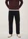 Black pure cotton denim jeans, relaxed fit_1