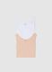 Girls' Multicolour Regular Fit Stretch Cotton Vest Duo Pack_3