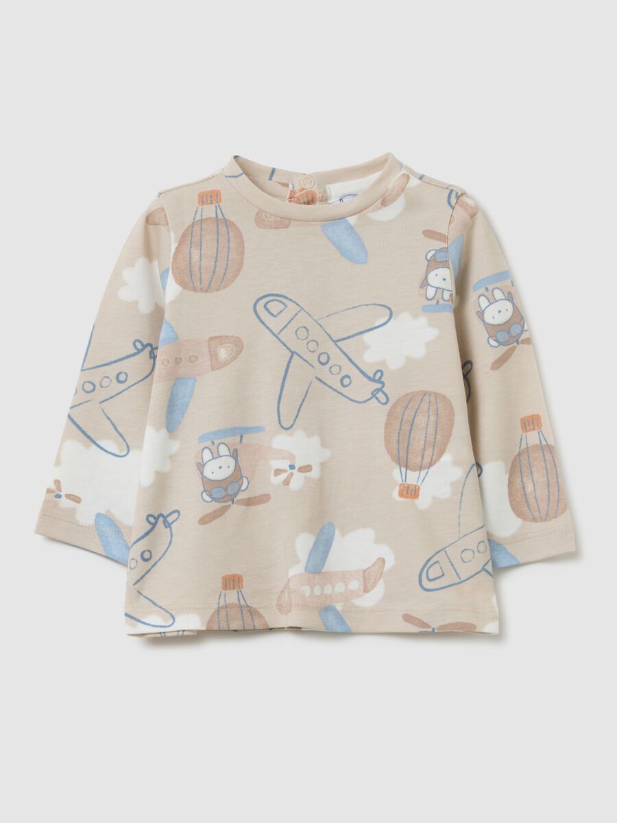 Multicolour regular fit pure cotton newborn sweater_0