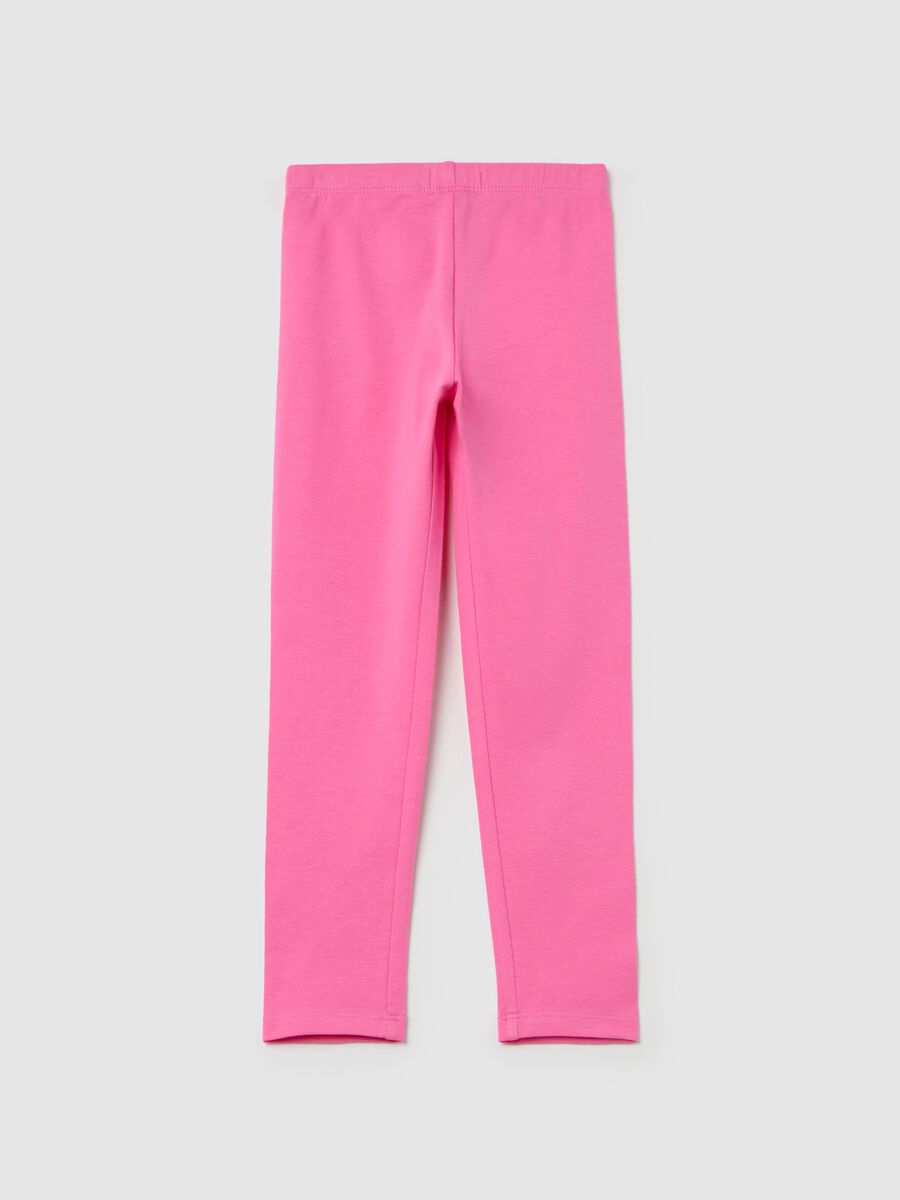 Stretch cotton leggings_1