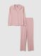 Long pink pure cotton pyjamas regular fit_4