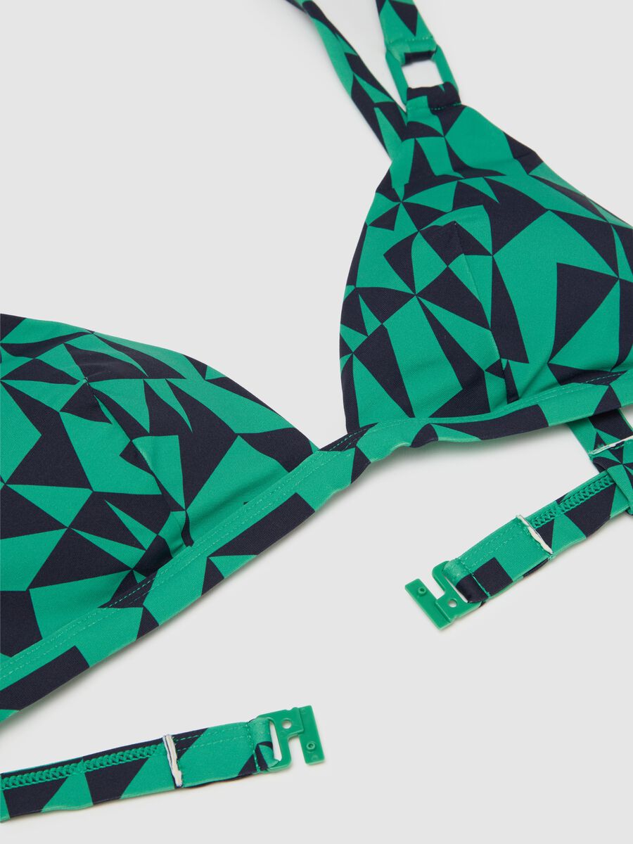 Women's Bra in Multicolour Stretch Blend_1