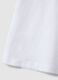 Children's oversized fit white pure cotton crew neck t-shirt_3