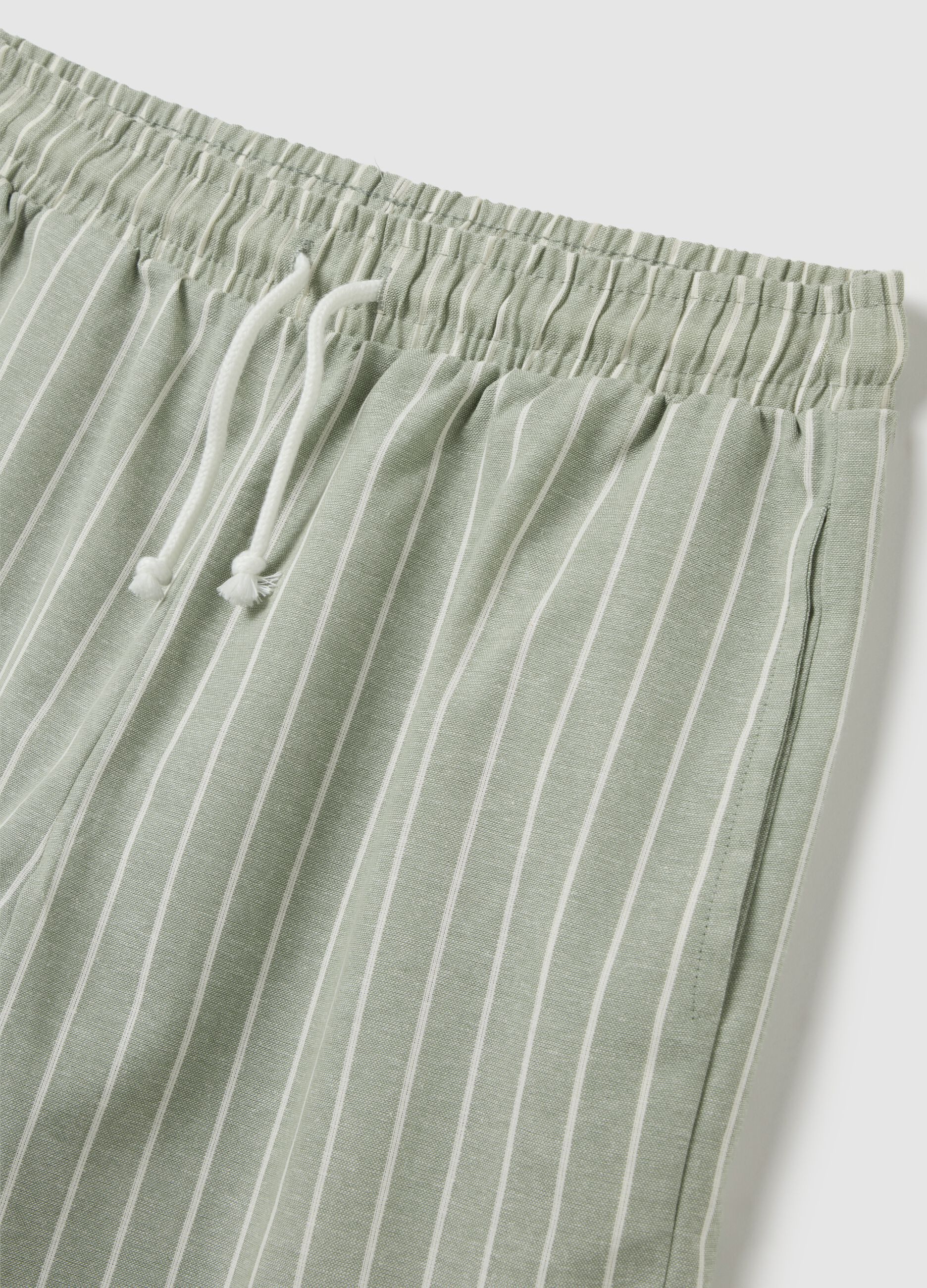 Shorts pigiama da uomo regular fit con coulisse