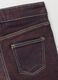 Brown Denim Stretch Jeggings_3