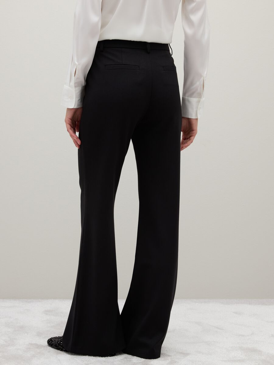 Black Flared Trousers_2