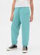 Blue Cotton Blend Trousers_1