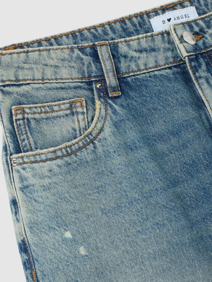 Jeans in puro cotone denim baggy_6