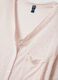 Pink polka-dot pure viscose nightshirt with V-neck_6