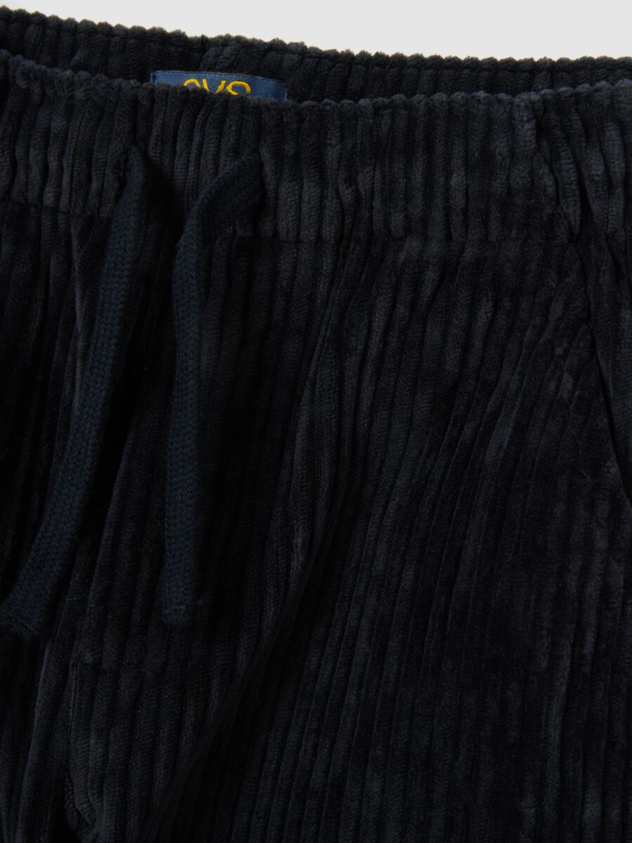 Blue regular fit children's trousers_2