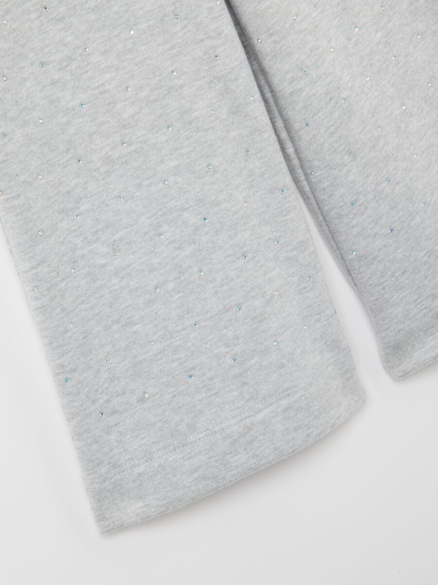 Grey jogger for girls_3