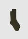 Green Ribbed Socks_1