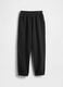 Black trousers in pure cotton_3