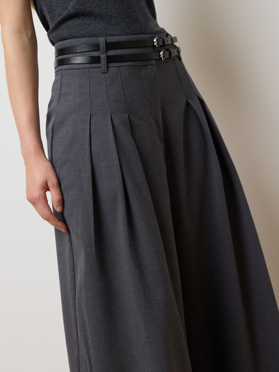Pantaloni grigi wide leg_3