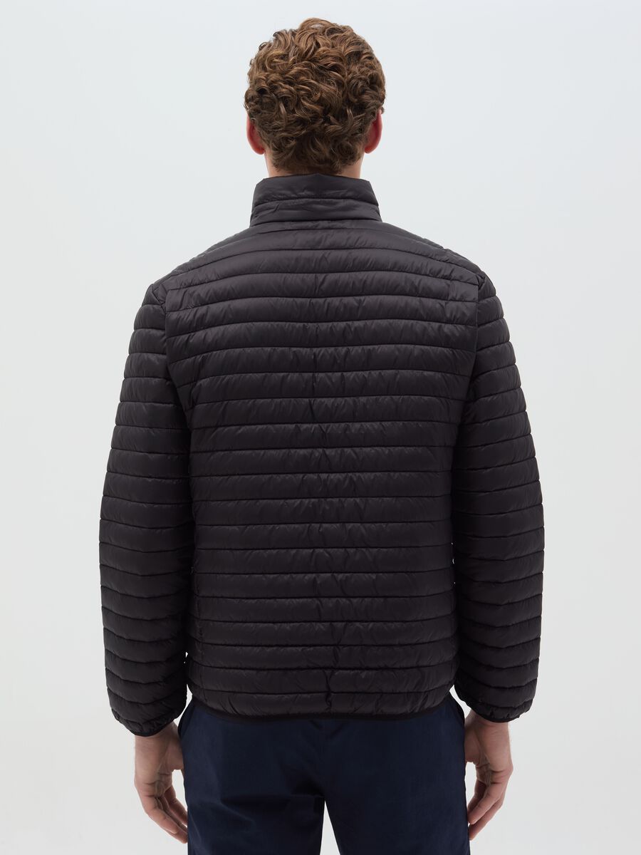 Full-zip ultralight quilted down jacket_3