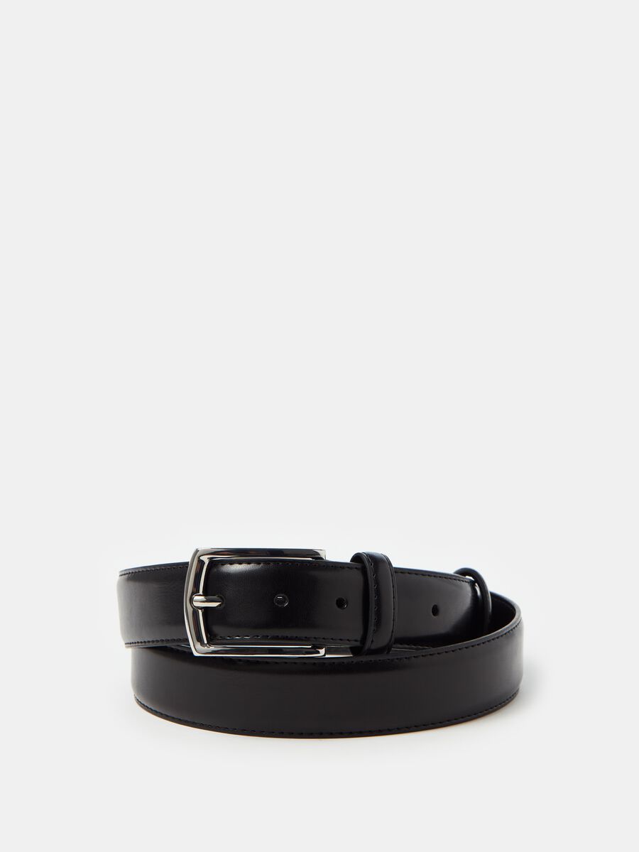Belt with square buckle_0