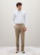 White slim fit stretch fabric shirt_2