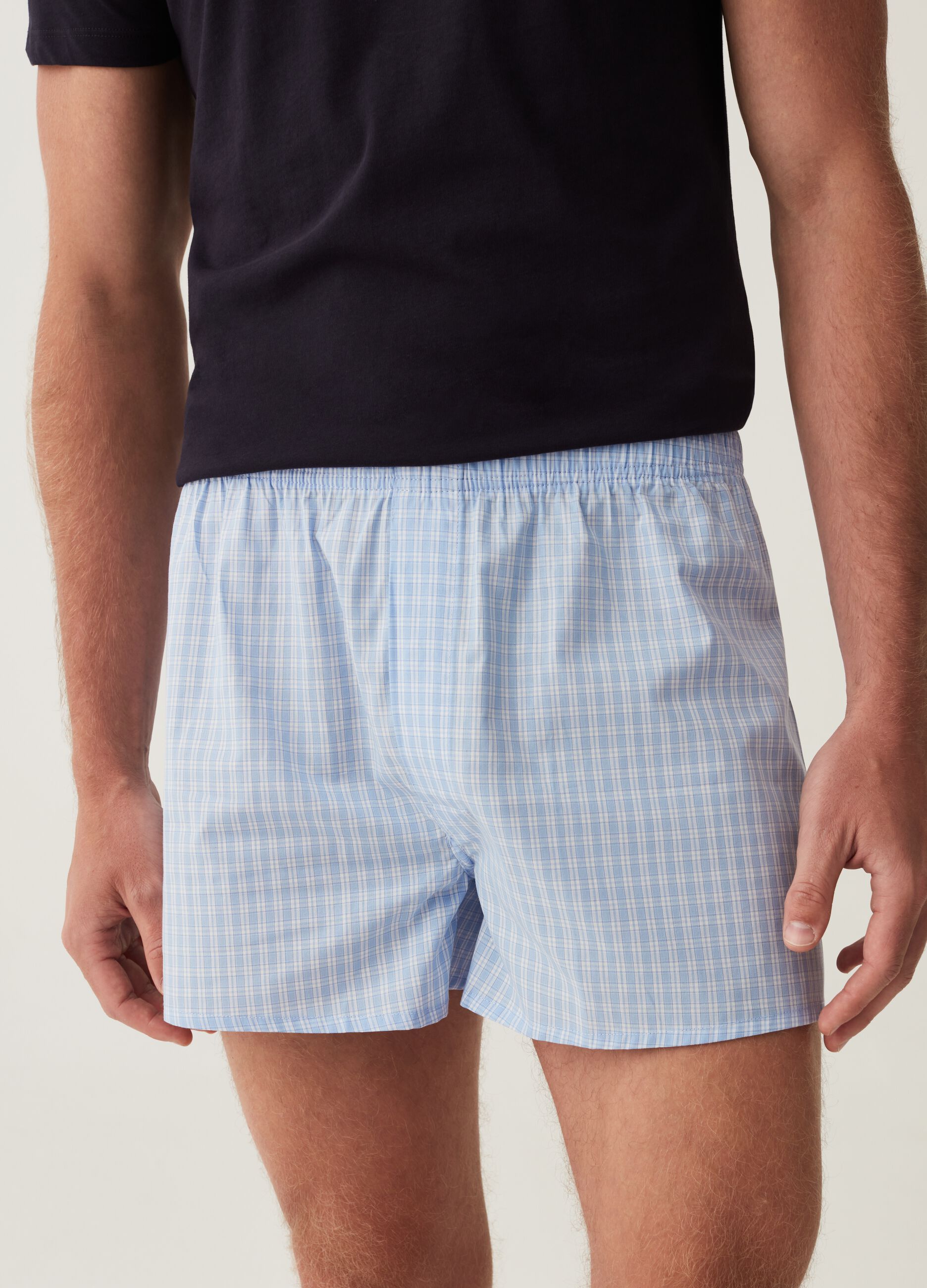 Bipack boxer in tela fantasia