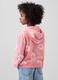 Girls' Pink Cotton Blend Sweatshirt with Daisies_1
