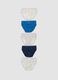 Pack of five multicoloured briefs in pure organic cotton with skate print_0