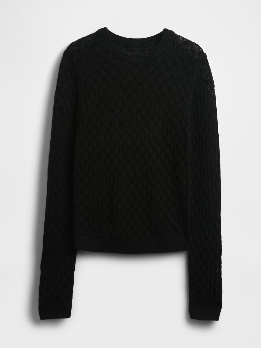 Maglione nero traforato_3