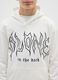 Boy's white sweatshirt in pure cotton regular fit with text_2