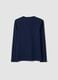 Blue organic cotton graphic print T-shirt for boys_1