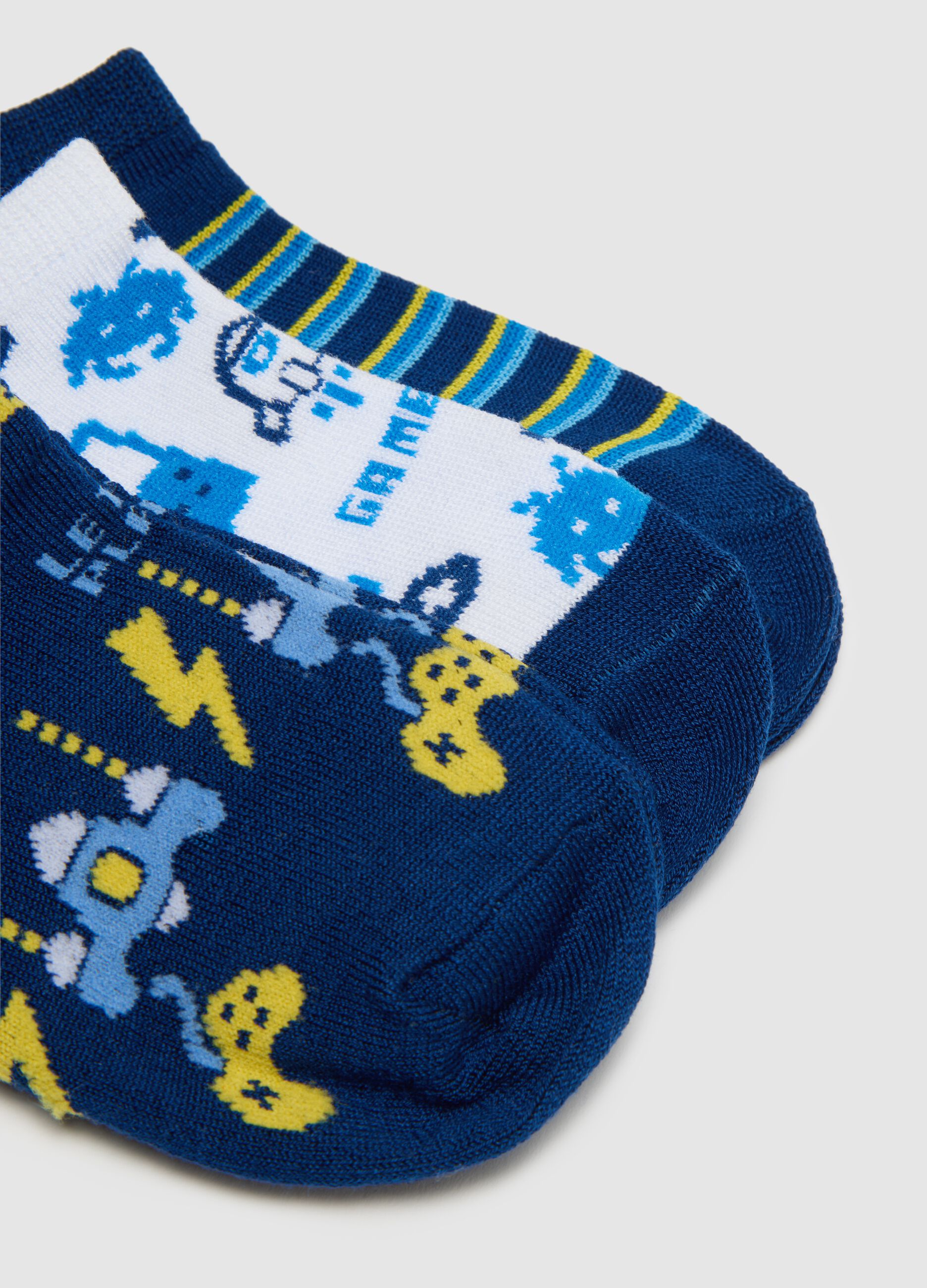 Calzini da bambino in misto cotone multicolor regular fit 