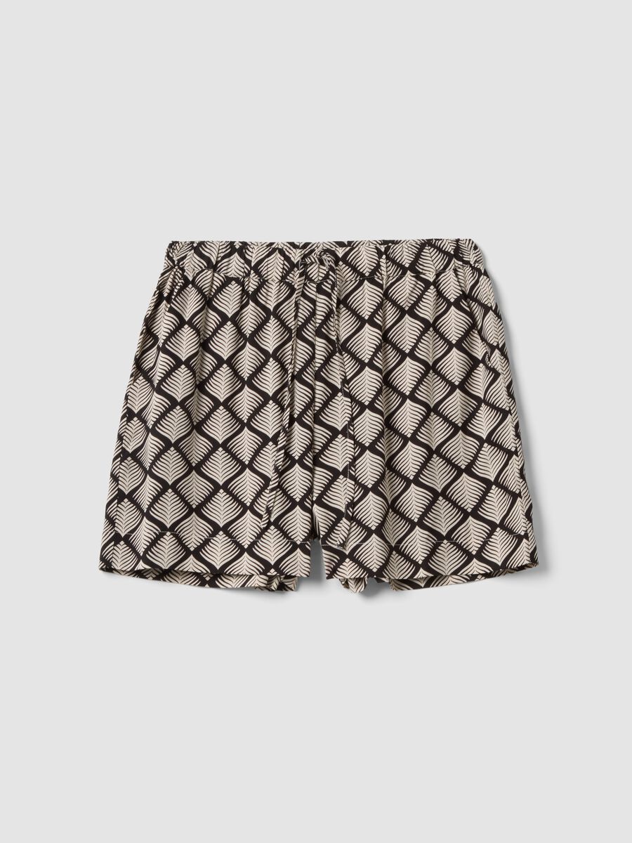 Shorts multicolor in pura viscosa_4